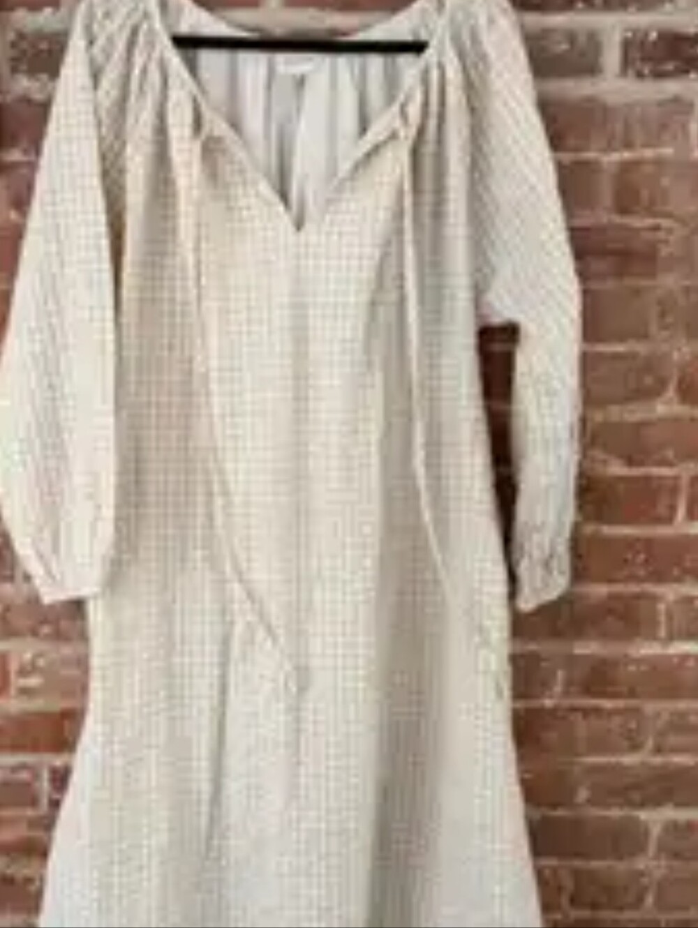 Laude The Label Gingham Prairie Maxi Dress